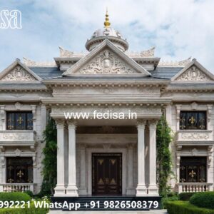 Classic Villa Design with Stylish Entryway Decor No-2197