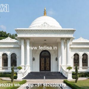 Classic Villa Design with Decorative Architectural Features No-2203