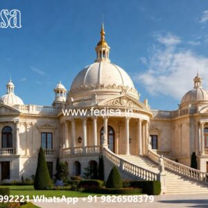 Classic Villa Design with Elegant Decorative Pillars No-2209