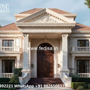 Classic Villa Design with Beautiful Ceiling Details No-2228