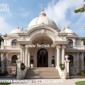 Elegant Classic Villa Design with Grand Spaces No-2233