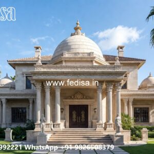 Classic Villa Design with Elegant Courtyard Inspiration No-2239