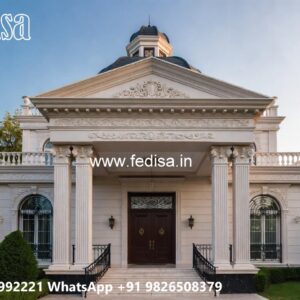 Classic Villa Design with Beautiful Marble Details No-2240