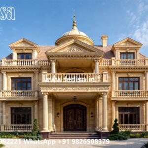 Luxury House Design with Beautiful Landscape Garden No-2267
