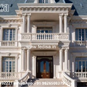Luxury House Design with Wooden and Marble Finishes No-2271