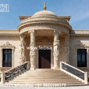 Luxury House Design with Elegant Garden Landscaping No-2328