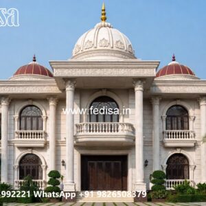 Luxury House Design with Rich Marble Interior Ideas No-2396