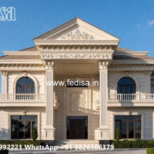 Classic House Design with Grand Front Elevation No-2410