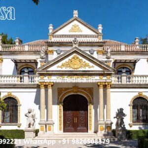 Classic House Design with Stylish Exterior Facade No-2416