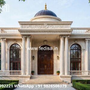 Classic House Design with Royal Living Room Ideas No-2419