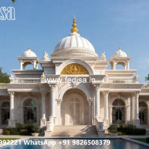Classic House Design with Beautiful Garden Landscape No-2421
