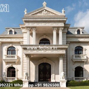 Classic House Design with Elegant Window Designs No-2439