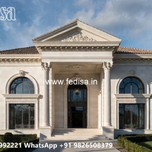 Elegant Classic House Design with Rich Textures No-2452