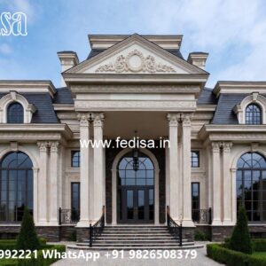 Classic House Design with Stylish Royal Interiors No-2488