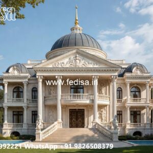Classic House Design with Grand Staircase Styling No-2495