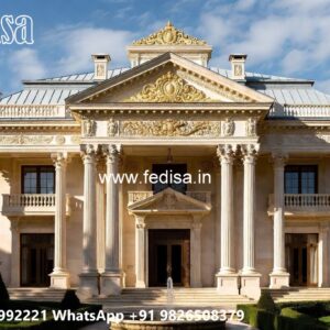 Classic House Design with Premium Garden Landscape No-2516