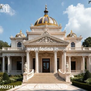 Classic House Design with Decorative Entry Door Ideas No-2517