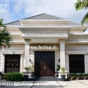 Classic House Design with Timeless Villa Architecture No-2522