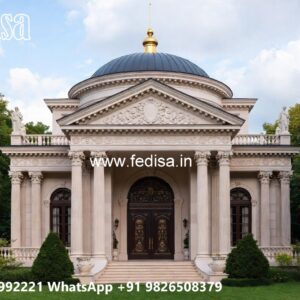 Classic House Design with Elegant Marble Staircase No-2524