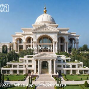 Classic House Design with Luxury Exterior Landscaping No-2531