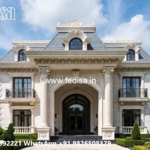 Classic House Design with Beautiful Architectural Features No-2550