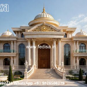 Classic Villa Design with Rich Decorative Elements No-2577