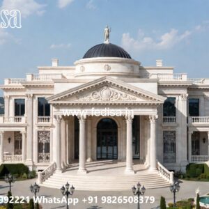 Classic Villa Design with Beautiful Roof Architecture No-2579
