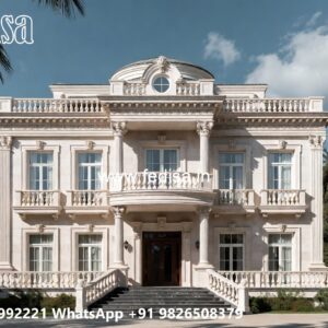 Classic Villa Design with Stylish Outdoor Lighting No-2601