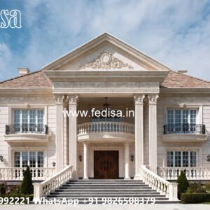 Luxury Classic Villa Design with Rich Marble Decor No-2613