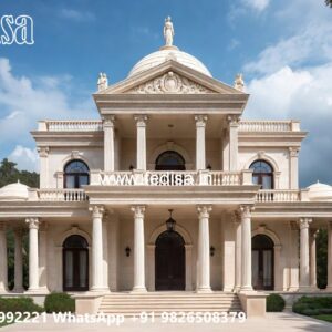 Classic Villa Design with Rich Color Combinations No-2621