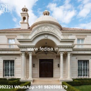 Classic Villa Design with Stylish Royal Interiors No-2627