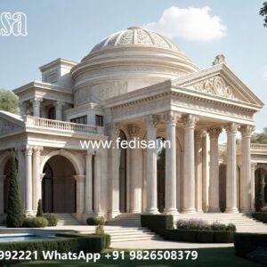 Classic Villa Design with Grand Staircase Inspiration No-2638