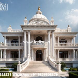 Classic Villa Design with Beautiful Villa Landscaping No-2650