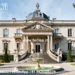 Classic Villa Design with Decorative Architectural Features No-2653