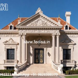 Luxury Classic Villa Design with Elegant Architecture No-2655