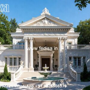 Classic Villa Design with Rich Wooden Craftsmanship No-2664
