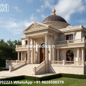 Classic Villa Design with Beautiful Ceiling Details No-2678