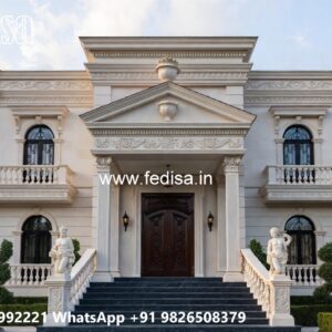 Elegant Classic Villa Design with Grand Spaces No-2683