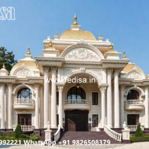 Classic Villa Design with Beautiful Royal Interiors No-2684