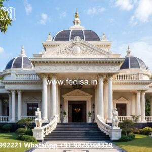 Classic Villa Design with Rich Elegant Architecture No-2686