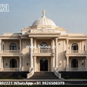 Classic Villa Design with Decorative Exterior Features No-2687