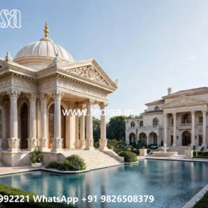 Luxury House Design with Wooden and Marble Finishes No-2721