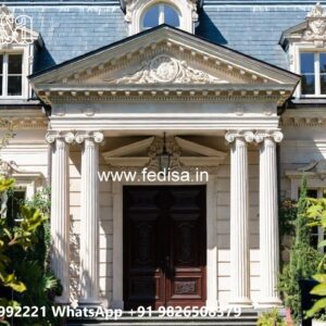 Luxury House Design with Beautiful Balcony Decor No-2781