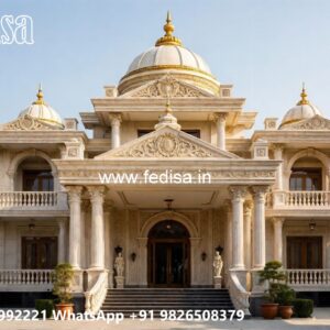Luxury House Design with Elegant Front Yard Ideas No-2812