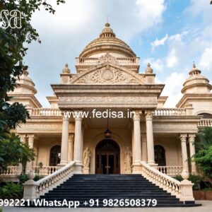 Classic House Design with Decorative Pillar Concepts No-2873