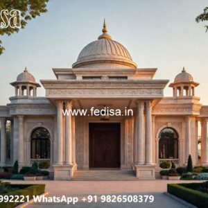 Classic House Design with Grand Entrance Ideas No-2876