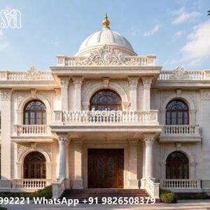 Classic House Design with Beautiful Staircase Ideas No-2880