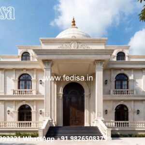 Classic House Design with Elegant Front Yard Ideas No-2898