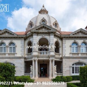 Classic House Design with Beautiful Stone Cladding No-2917