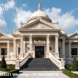 Classic House Design with Royal Decorative Details No-2926